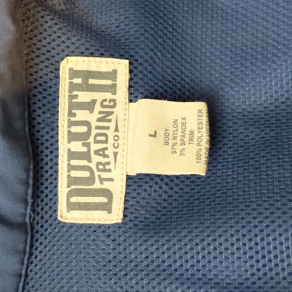 Duluth Trading Company Mens Vented Back Long Sleeve Button Down  L - Picture 8 of 16